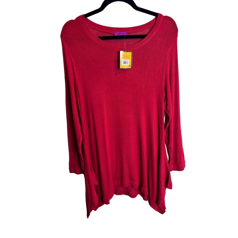 Mountain Mamas Brick Red Flowy Tunic Size Small/Medium Boho Casual
